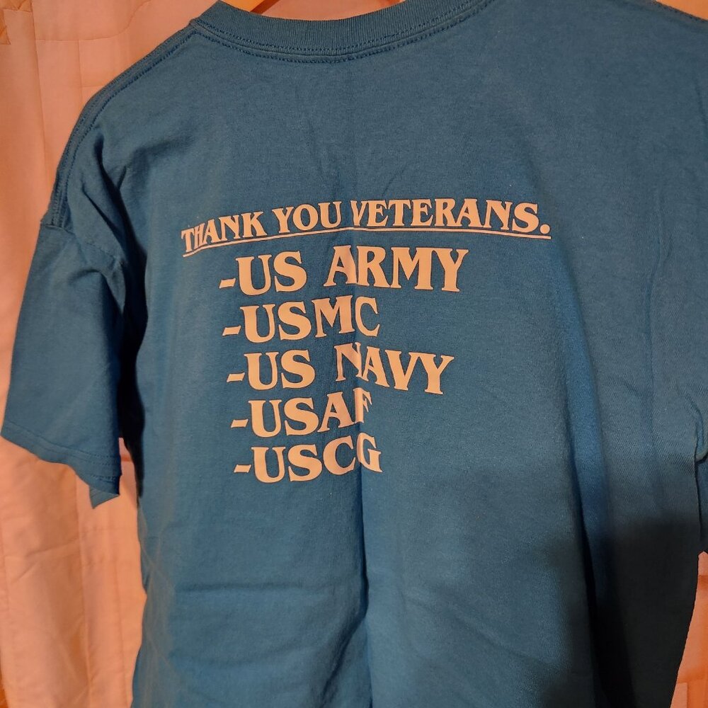 Thank A Veteran Clean Their Gravestone Tee View 5